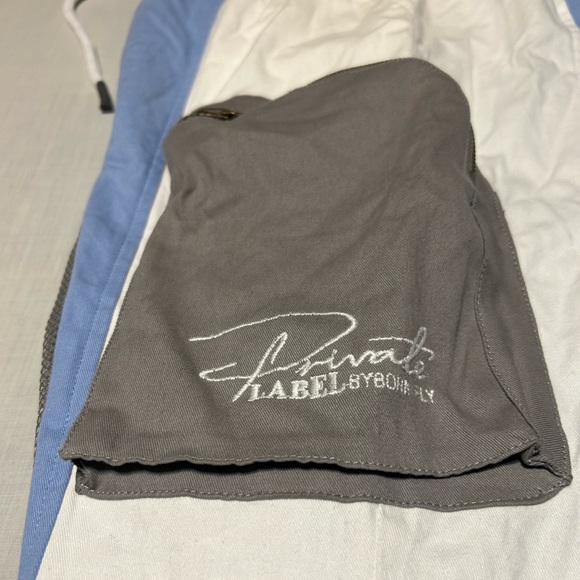 Quiet Is Kept Born Fly Stylish Blue and Gray Men’s Bottoms - Picture 3 of 7